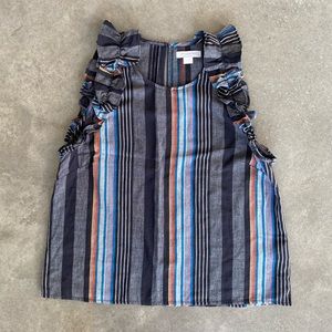 Outerknown Ruffled Aurora Top